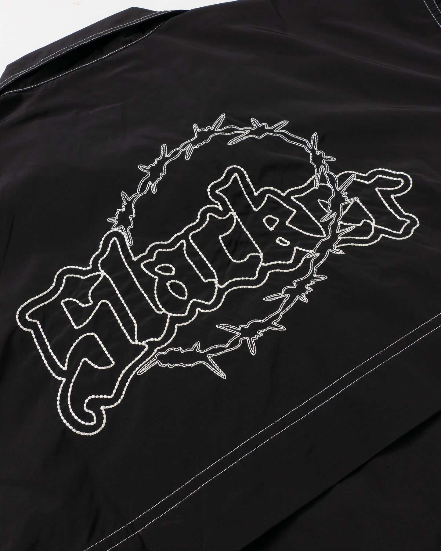 Tech Nylon Jacket Black