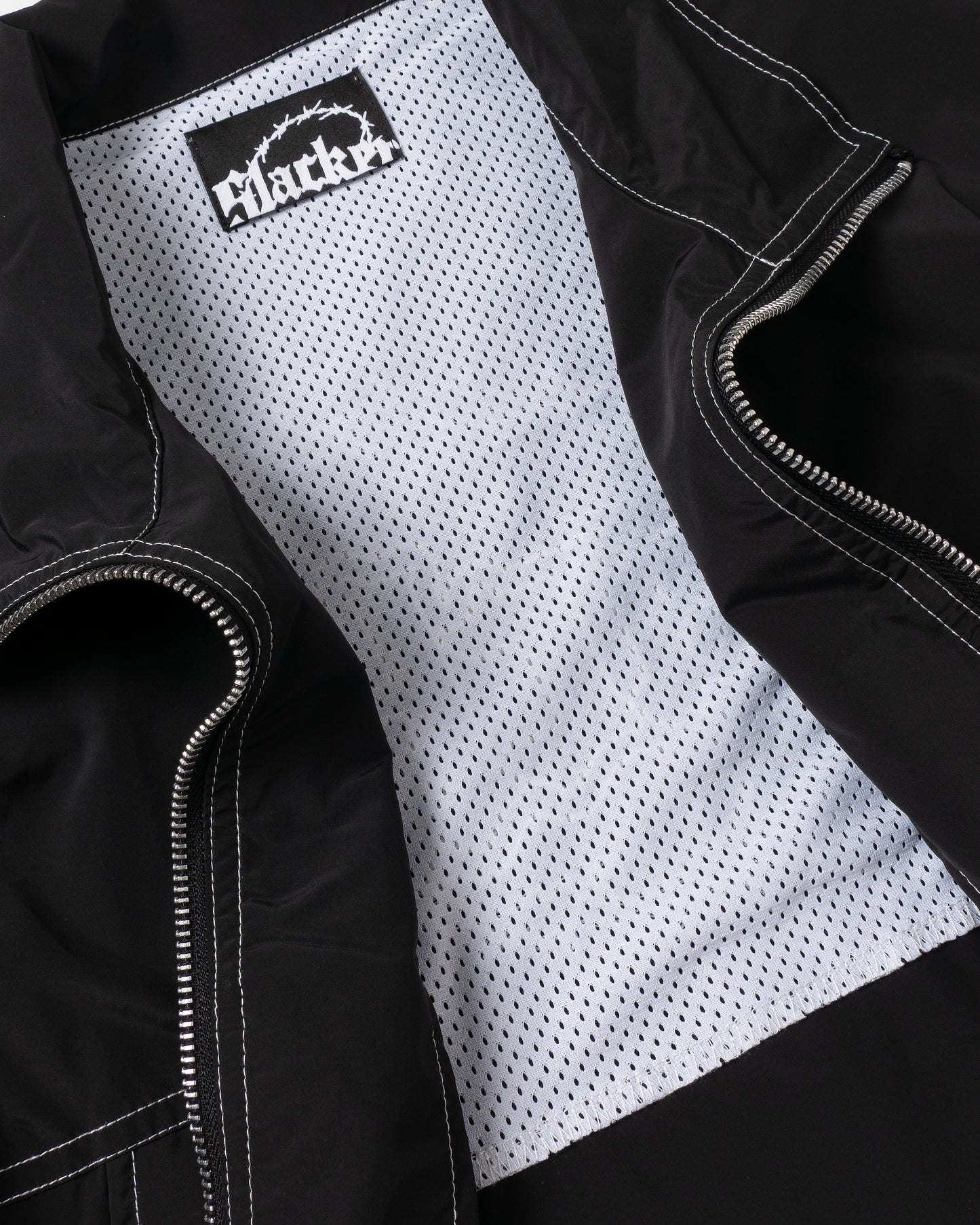 Tech Nylon Jacket Black