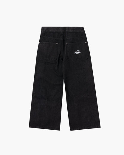 BAGGY DENIM PANTS BLACK