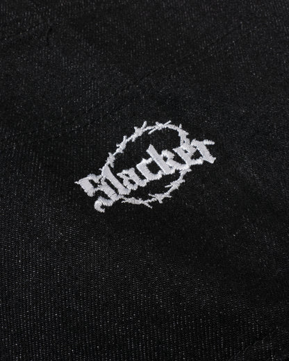 BAGGY DENIM PANTS BLACK