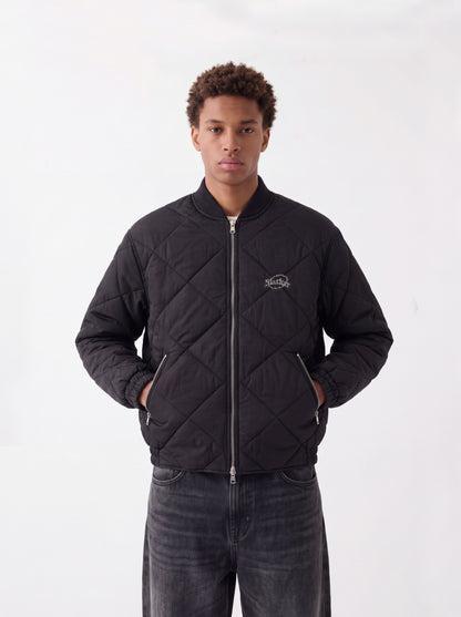 SLACKER QUILTING MA-1 BLACK